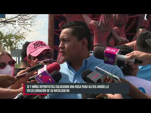 Una rosa para Alexis Argüello en celebración de su natalicio - Nicaragua