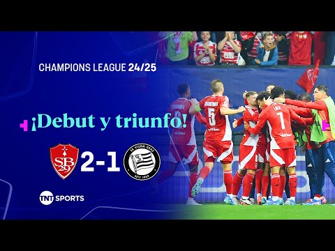 RESUMEN: BREST 2-1 STURM GRAZ I JORNADA 1 | FASE DE LIGA | UEFA CHAMPIONS LEAGUE