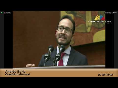 Andrés Borja - Sesión 922 - Comisión General