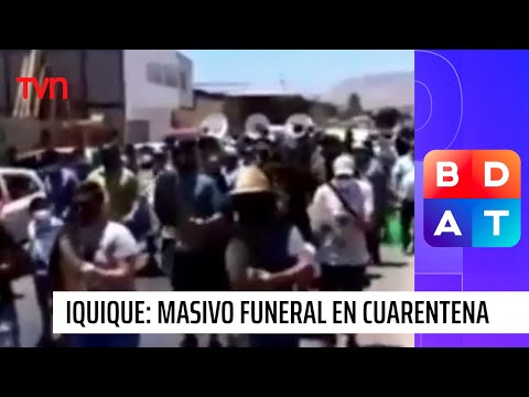 Masivo funeral se efectuó en Iquique pese a cuarentena | Buenos días a todos