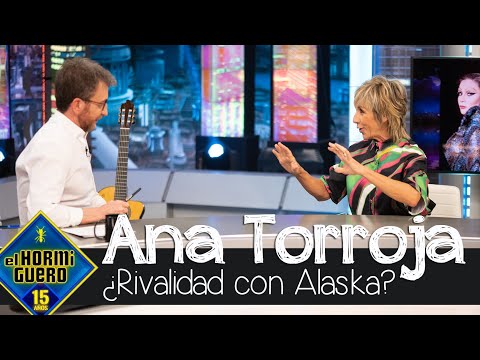 Ana Torroja zanja la polémica sobre su supuesta rivalidad con Alaska - El Hormiguero