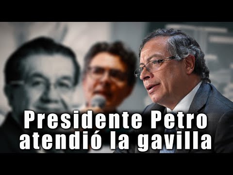 Presidente Gustavo Petro atendió la gavilla y ofreció cátedra en salud.