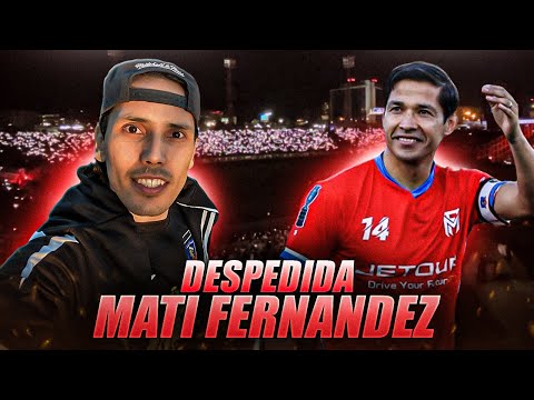 Despedida de Matias Fernandez, VLOG Camino Al Estadio