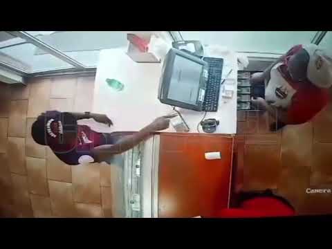 A man pretending to be a customer staged a robbery at Linda's Bakery in Maraval on Mon 10th July