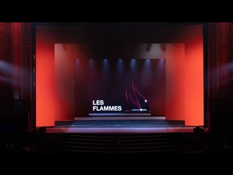 La cérémonie Les Flammes diffusée à la télévision !