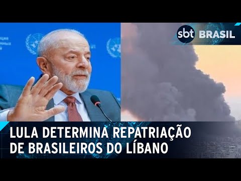 Lula determina repatriação de brasileiros no Líbano; Itamaraty prega cautela | SBT Brasil (30/09/24)