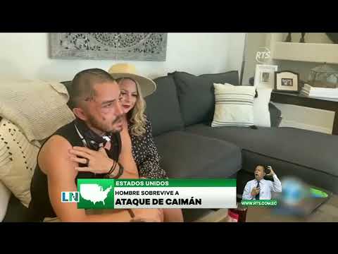 Hombre sobrevive a un ataque de caimán en Estados Unidos