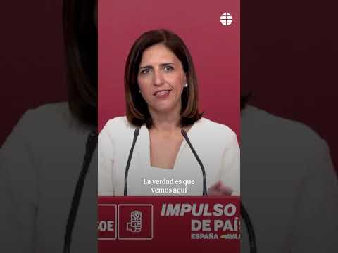 El PSOE disculpa el ataque de Puente y carga contra Milei: Su respuesta es desproporcionada #PSOE