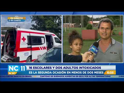 Cruz Roja atendió una intoxicación masiva en una escuela de Alajuela