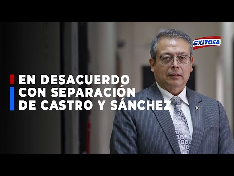??Exfiscal Pedro Angulo en desacuerdo con separación de Sandra Castro y Rocío Sánchez