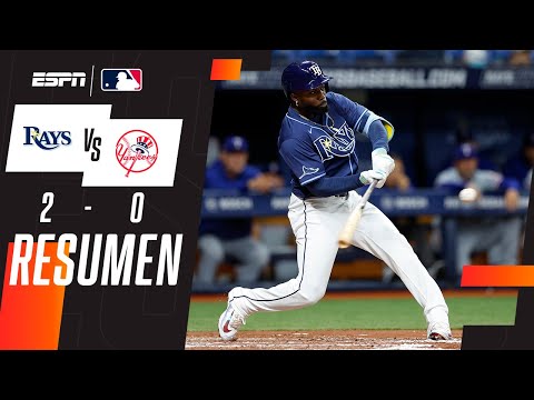 Resumen | Tampa Bay Rays 2 - 0 Yankees | MLB