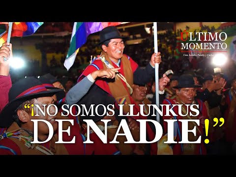 #ÚltimoMomento | PONCHOS ROJOS: NO SOMOS LLUNKUS DE NADIE | 4.9.24 | #CabildeoDigital