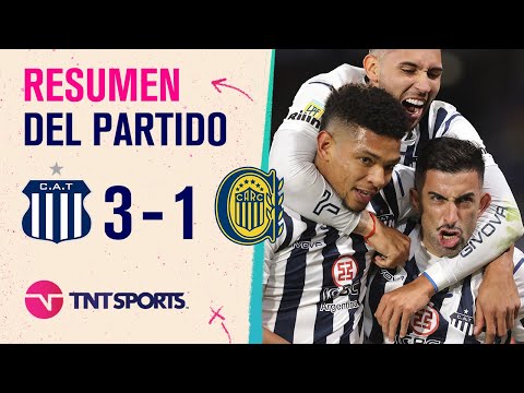 Hat-trick de Michael #Santos para derrotar al #Canalla | #Talleres 3-1 #RosarioCentral | Resumen