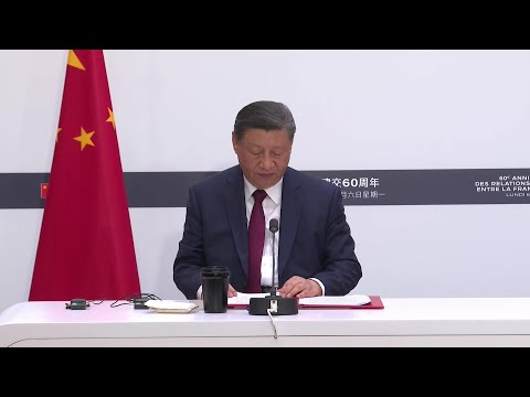 Xi Jinping plaide pour une trêve olympique pendant les JO | AFP Extrait