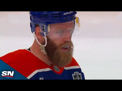Oilers Mattias Ekholm Tallies His First Of The Playoffs With A Big-Time Goal