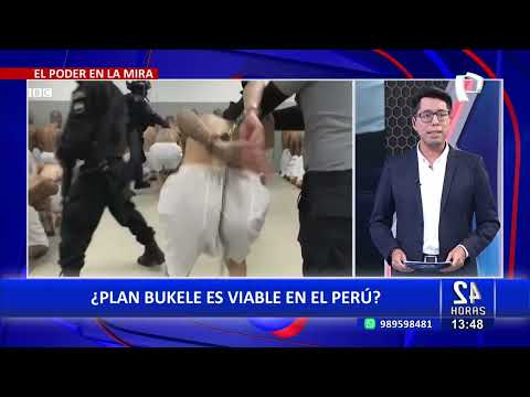 ¿Es viable replicar el Plan Bukele en el Perú?, ministro de Justicia responde