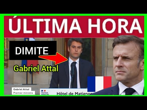 #ÚLTIMAHORA - DIMITE 1° MINISTRO DE MACRON