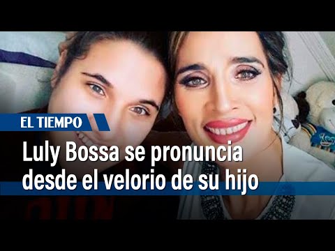 Luly Bossa se pronuncia desde el velorio de su hijo, Ángelo Bossa: 'Se fue de repente' | El Tiempo