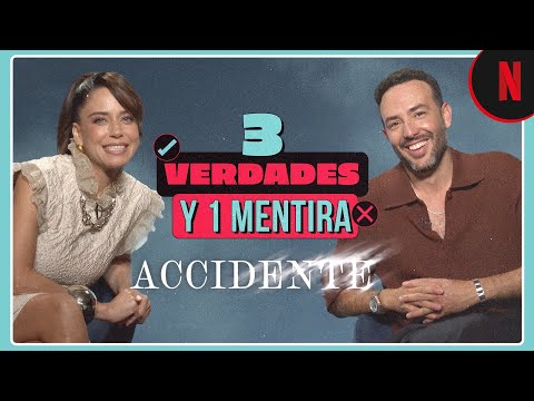 3 verdades y 1 mentira con Ana Claudia Talancón y Sebastián Martínez I Accidente I Netflix