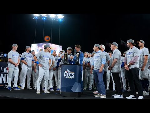 Inside the NLCS: Raw footage of the Dodgers NLCS Game 6 win and World Series clinch!