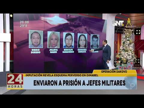Operación Dakovo: Enviaron a prisión a jefes militares
