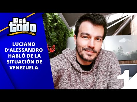 Luciano D’Alessandro asegura que lo de Trump contra Maduro es «politiquería»