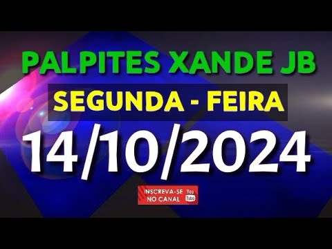 PALPITE DIA 1410/2024 | JOGO DO BICHO TODAS AS LOTERIAS