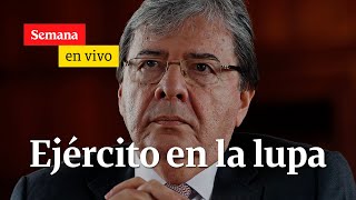 Escándalos en el Ejército, ministro de Defensa responde | Semana en vivo