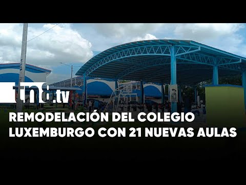 Colegio Luxemburgo de Managua recibe una remodelación completa