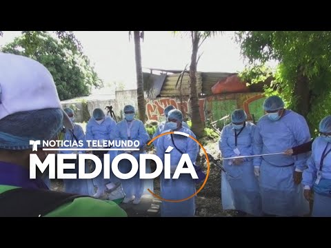Médicos de El Salvador salen a las calles buscando casa por casa a las personas contagiadas con COVI