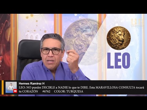 LEO: NO puedes DECIRLE a NADIE lo que te DIRE. Esta MARAVILLOSA CONSULTA tocará tu CORAZÓN.