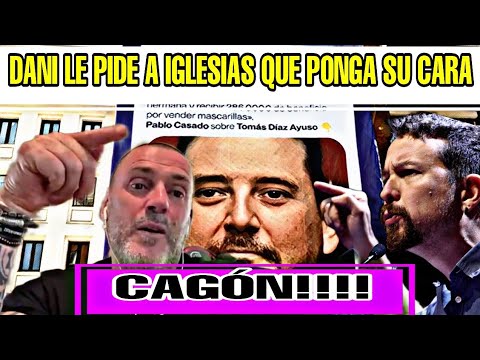 DANI ESTEVE MANDA UN MENSAJE A PABLO IGLESIAS....le pide si tiene huev0s, que ponga la suya