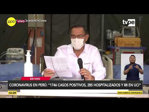 Más de 900 peruanos se curaron del nuevo coronavirus, informó Martín Vizcarra