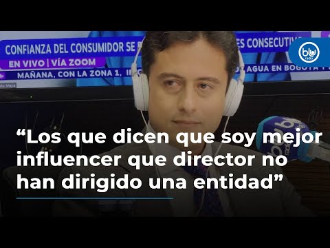 Luis Carlos Reyes: “Los dicen que soy mejor influencer que director nunca han dirigido una entidad”