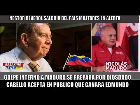 URGENTE! Golpe Interno Diosdado admitio? la DERROTA de Maduro Edmundo va a ganar