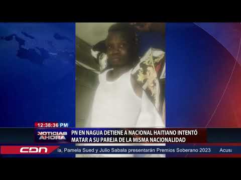 PN en Nagua detiene a nacional haitiano intentó matar a su pareja de la misma nacionalidad