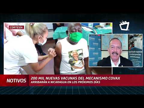 Nicaragua recibirá 200,000 dosis de vacuna Pfizer