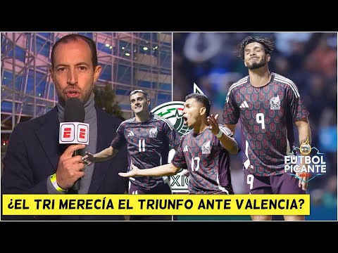 SELECCIÓN MEXICANA ABUCHEADA. Javier AGUIRRE dejó ESCAPAR el TRIUNFO ante Valencia | Futbol Picante