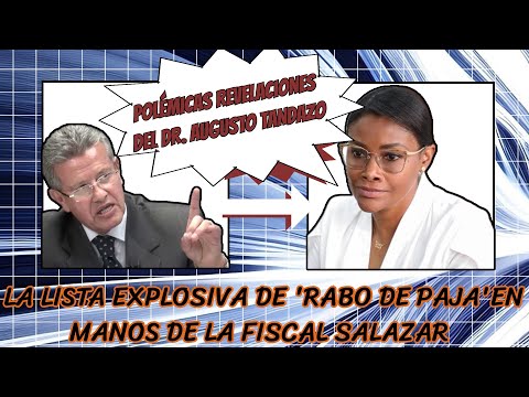 Polémicas Revelaciones de Augusto Tandazo: Lista Explosiva de Rabo de Paja en Manos de la Fiscal