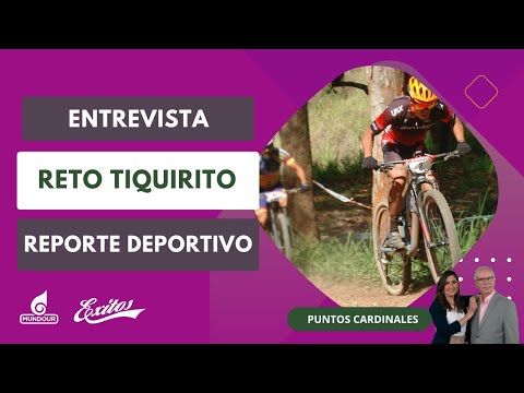 Reporte deportivo: Reto Tiquirito La bicicleta de montaña se adueña de la Hacienda Santa Teresa