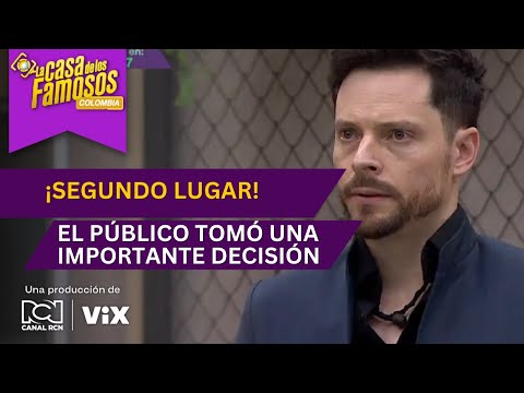 La reacción de Julián Trujillo tras quedar en el segundo lugar | La casa de los famosos Colombia