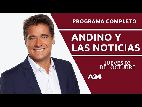 MOVILIZACIÓN EN DEFENSA DE LA UNIVERSIDAD PÚBLICA  #AndinoYLasNoticias PROGRAMA COMPLETO 03/10/2024