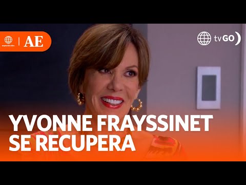 Yvonne Frayssinet se recupera tras accidente casero | América Espectáculos (HOY)