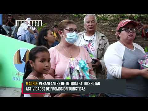 Promueven diversión y recreación sana para veraneantes en Totogalpa - Nicaragua