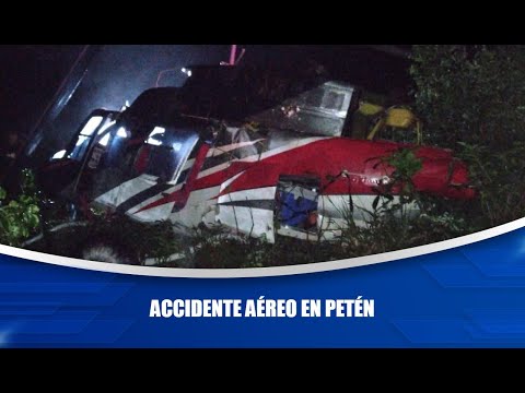 Accidente aéreo en Petén