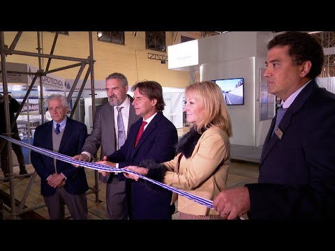 El presidente Lacalle Pou asistió a la inauguración de la 11.ª Feria de la Construcción