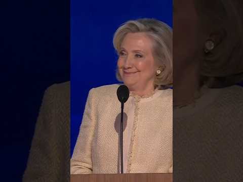 Hillary Clinton Slams Trump as DNC Crowd Chants 'Lock Him Up!'