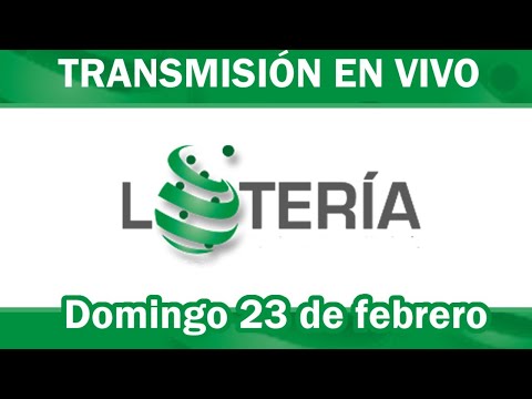 Lotería Nacional Ganan Mas en VIVO / domingo 23 de febrero 2020