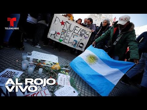 Partidos de izquierda protestan en Buenos Aires I Al Rojo Vivo