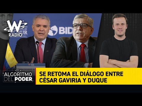 Se destraba la relación entre el César Gaviria y el presidente Duque